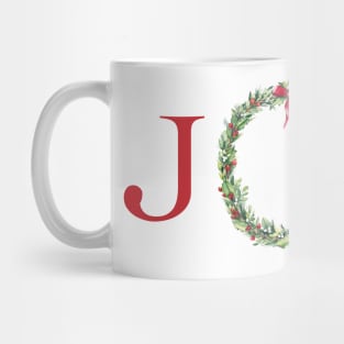 Joy Christmas sign Mug